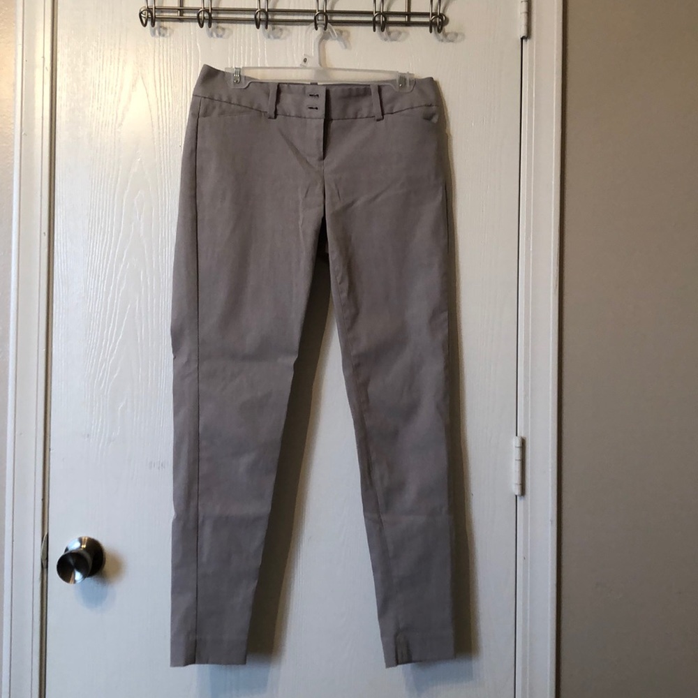 THE LIMITED GRAY DRESS PANTS SIZE 2